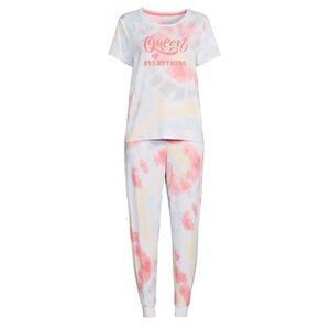Secret Treasures Queen of Everything Tie Dye 2 Piece Pajama Set